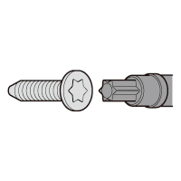 TRUSCO NAKAYAMA Torx Wrenches T-Shaped Strong Type