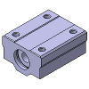 THK Linear Bushings Linear Bushing Housing Unit - Wide Blocks