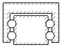 MISUMI Standard Linear Guides 4-Row, Gothic