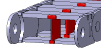 THK Cable Carriers Horizontally divided into Two