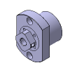 Support Units Round, 2 Set Screw Flats at both ends