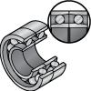 Ball Bearings（Number of Raceway Ring Rows：Single Row） Angular Contact Ball (Multi-Row)