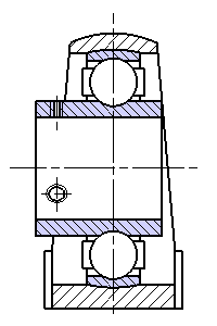 Bearing Units Cylindrical Hole, Set Screw