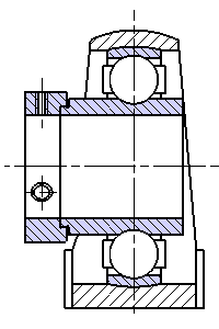 Bearing Units Cylindrical Hole, Eccentric Collar