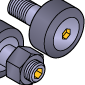 Cam Followers, Roller Followers　Testtesttest Hex Socket on Head Thread