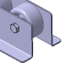 TRUSCO NAKAYAMA Wheel Conveyors, Roller Carriers Outward Bent