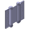 Hinges（Flat Hinge Type：Square Plate Type） Free Spring Hinges