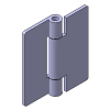 Hinges（Flat Hinge Type：Square Plate Type） Parallel Type