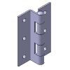 Hinges（Flat Hinge Type：Square Plate Type） Stepped Type (Both Way Foldable)