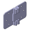 Hinges（Flat Hinge Type：Square Plate Type） Machine Type