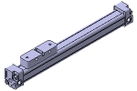 SMC Pneumatic Slide Cylinders Rodless Type