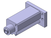 SMC Clamp Cylinders Head Side Flange