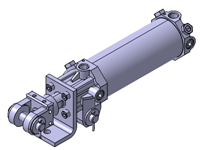 SMC Clamp Cylinders Axial Direction Foot