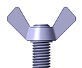 TRUSCO NAKAYAMA Knurled Wing Screws Wing