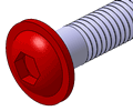 Cross Recessed Bolts Flanged