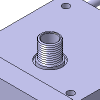 SMC Vacuum Gauges Male Thread