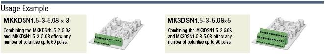 P base Terminal Block (2-stage, 3-stage Model):Related Image