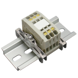 Clutch Lock Terminal Block Compact Series (Rail Type) TW