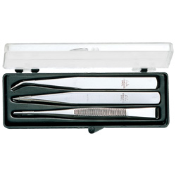 Tweezers 3 piece-set