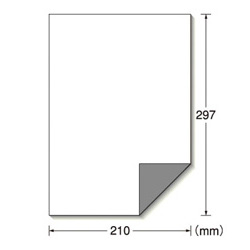 Label Seals (for Inkjet and Laser Printers), Base Coverable and Non-Translucent Correction Type