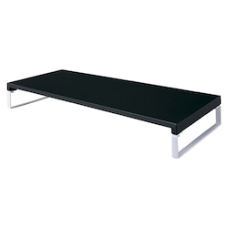 Keyboard Sized Desktop Stand with Width 590 mm Black