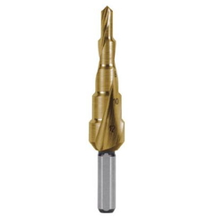 Spiral Step Drill (Titanium Coated Type)