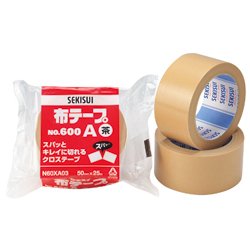 Cloth Tape No.600A White/Brown