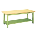 Heavy Duty Workbench, KW Type, With 2 Intermediate Plates, Uniform Load 2,000 kg