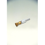 Cylindrical Brush with Caulking Tying Type Brass Wire Shaft