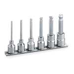 Ball Point Hexagonal Socket Set (with Holder) HBH306