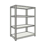 Small to Medium Capacity Boltless Shelf Model M1.5 (150 kg Type, Height 1,800 mm, 4 Shelf Type)