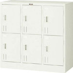 Locker for Multiple People (Cylinder Lock Type / with Padlock Mounting Bracket Type / No Key Type)