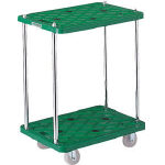 Plastic Flat Trolley, Route Van, 2-Level Type