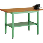 Adjustable Height Work Bench with Vise Average Load (kg) 250/500