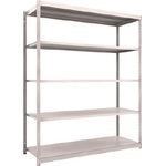 Small to Medium Capacity Boltless Shelf Model M1.5 (150 kg Type, Height 2,100 mm, 5 Shelf Type)