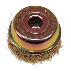 Steel Wire Plated Cup Brush For Air