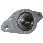 Diamond Flange Mount Unit, Aluminum Series with Set Screws, Cylindrical Hole Shape, MUCAFL