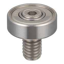 Stainless Steel Ball Bearings with Bolts Hex Groove Type