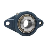 Cast Iron Diamond Flange Mount Unit, UKFL, Tapered Hole