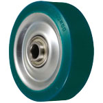 RF Type Heavy Duty Steel Plate Urethane Rubber Wheel