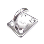 Stainless Steel, Open Eye Plate