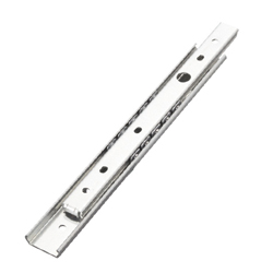 Slide Rails (Load Rating: 176N~260N/2 pcs.) - Steel, Two-Step