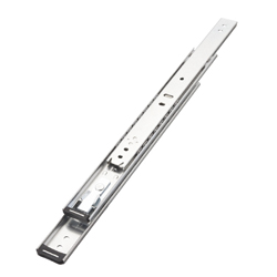 Slide Rails (Load Rating: 355N~843N/2 pcs.) - Steel, Three-Step