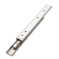 Slide Rails (Load Rating: 275N~370N/2 pcs.) - Stainless Steel, Three-Step