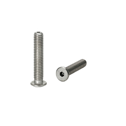 Screws with Through Hole - Extra Low Head Cap