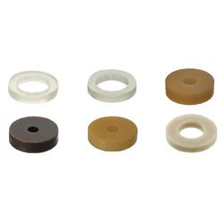 Urethane Washers - Standard, Antistatic, Heat Resistant, Vulkollan®, Abrasion Resistant, Ceramic Urethane, AdhesiveImage