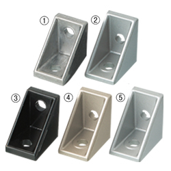 Tabbed Reversal Brackets -For 1 Slot - For 6 Series (Slot Width 8mm) Aluminum FramesImage