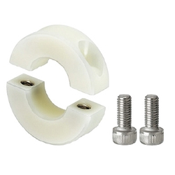 Shaft Collar Threaded Inserts (Lightweight) - Plastic, Split