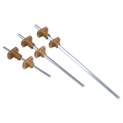 Miniature Hexagonal Spline, Single Nut (HTK) / Double Nut (HTKW) Series