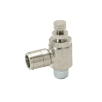 Sputter Resistant Throttle Valve, Brass Elbow